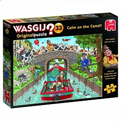 Wasgij Original 33: Calm on the canal! (1000 stukjes)
